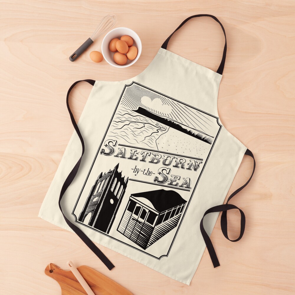 NDVH Saltburn-by-the-Sea stamp Apron