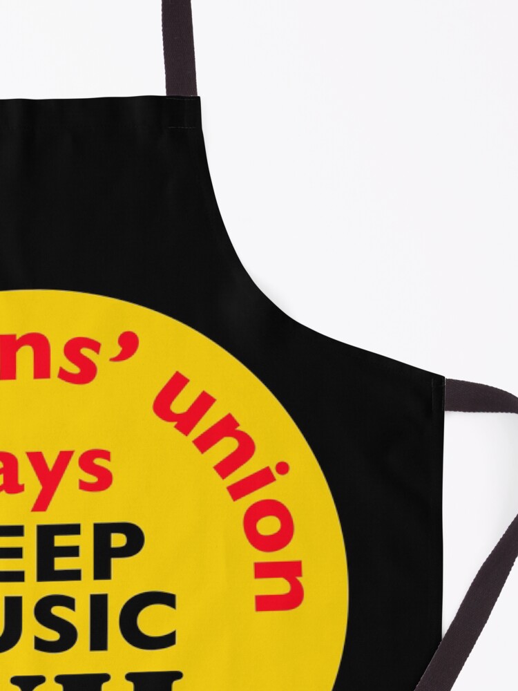 Alternate view of NDVH Keep Music Evil Apron