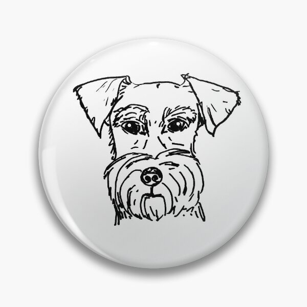 Item preview, Schnauzer designed and sold by NinaBetterNot.