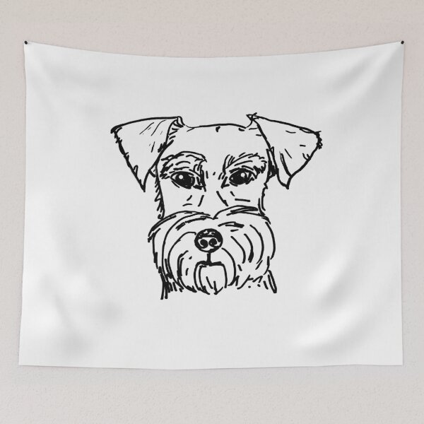 Item preview, Schnauzer designed and sold by NinaBetterNot.