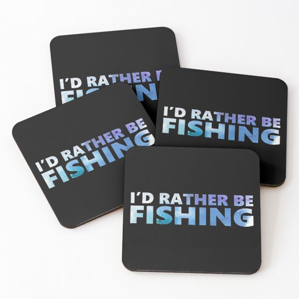 Item preview, I'd rather be fishing, gift for fishing lovers designed and sold by Space Art.
