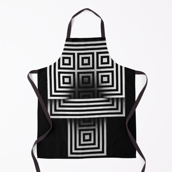 Item preview, folded black and white shapes geometric painting Omar rayo op art lines stripes designed and sold by mariaa999.