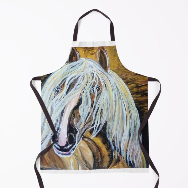 Aperçu de l'œuvre Poney palomino créée et vendue par ThereseLyssia.