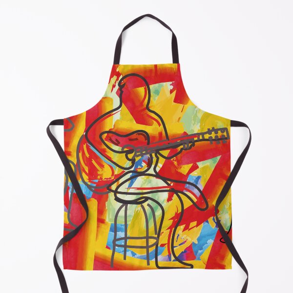 Item preview, musician playing instruments abstract art | music abstract modern art designed and sold by KARTICK DUTTA.