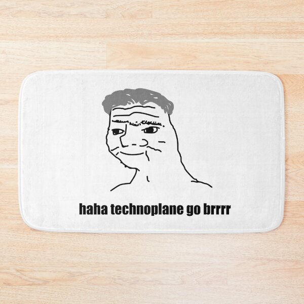 Item preview, Haha technoplane go brrrr designed and sold by Cloud Five.