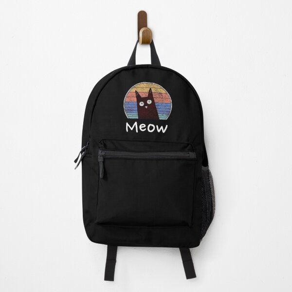 Item preview, black cat meow logo designed and sold by pirminio.