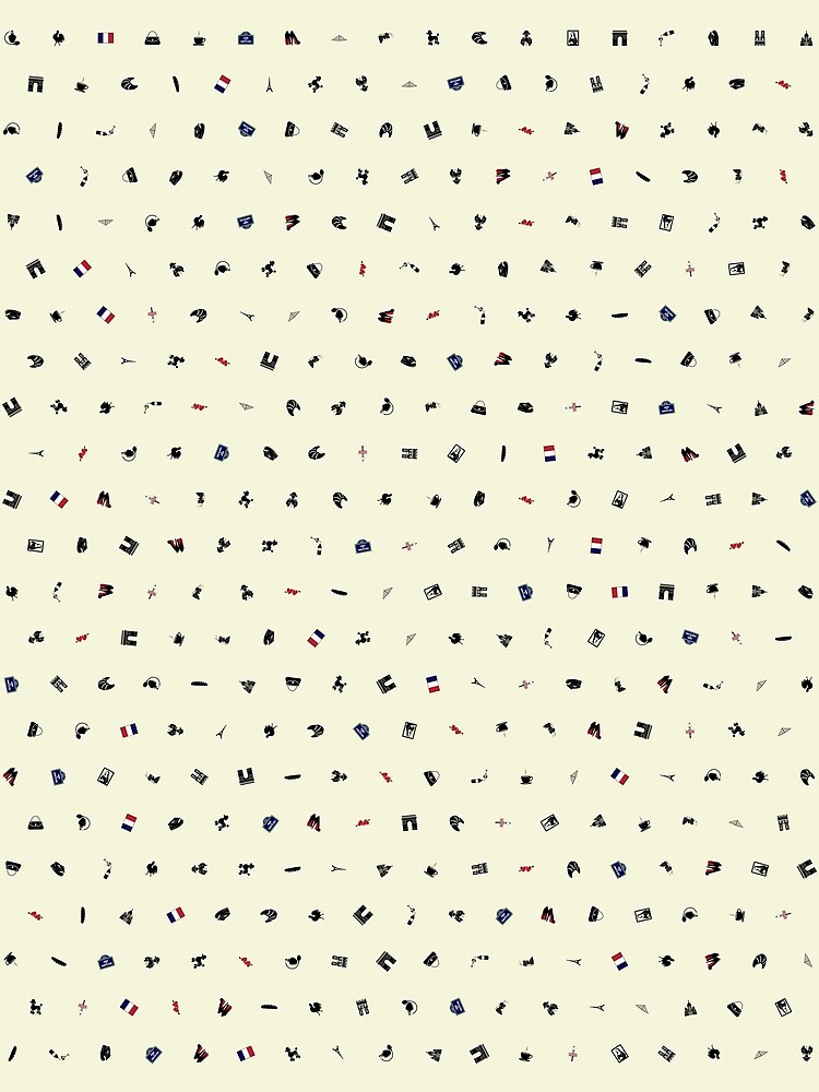 Symbols of France (Beige) by joinusinfrance