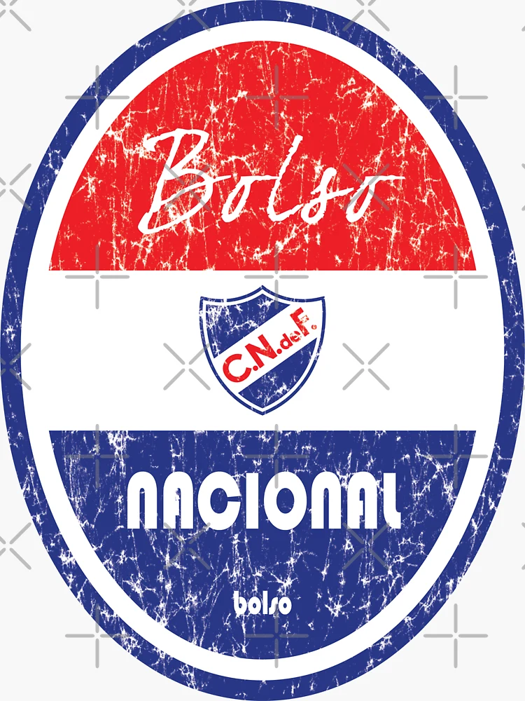 Primera Division - Nacional (Home White) Sticker for Sale by  madeofthoughts