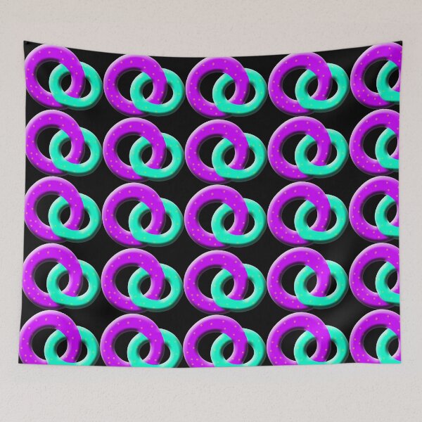 Item preview, Funny T-shirt with bagels of different colors  designed and sold by Galina Kostyaeva.