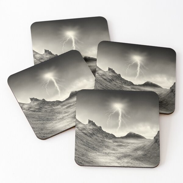Item preview, Lightning strikes over the Quiraing, Skye. designed and sold by Phillip Thornton.