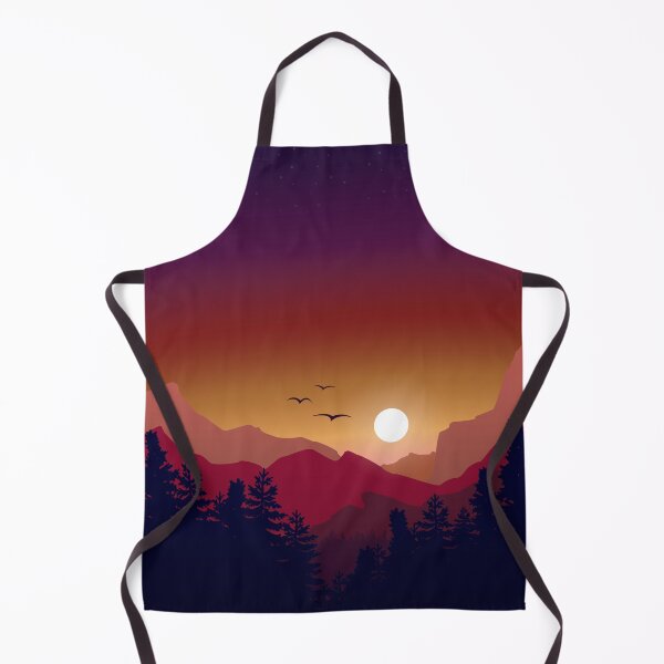 Item preview, Sunset over the Mountains designed and sold by EthanDecker.