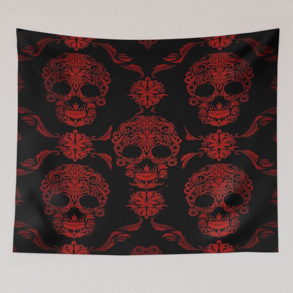 Item preview, Ornamental Skull Design designed and sold by Si-aidra.