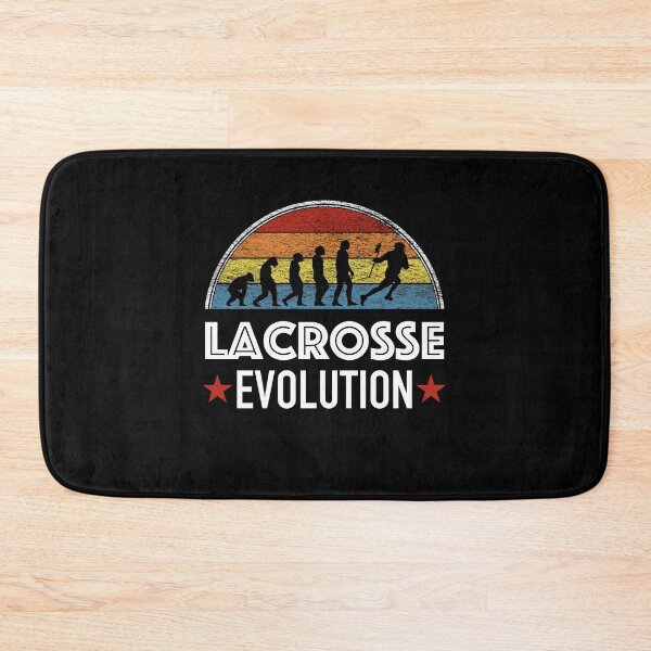Item preview, lacrosse retro evolution logo designed and sold by pirminio.
