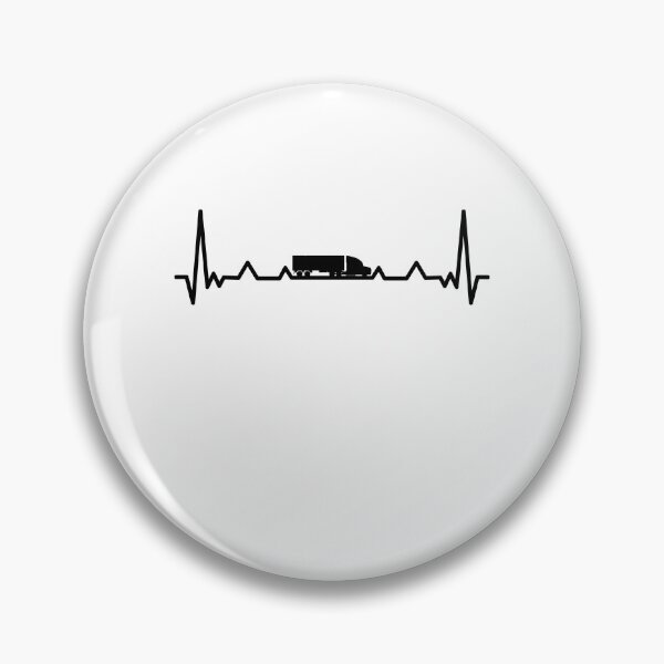 Item preview, Truck Lorry Heartbeat Heart frequency designed and sold by lsvds.