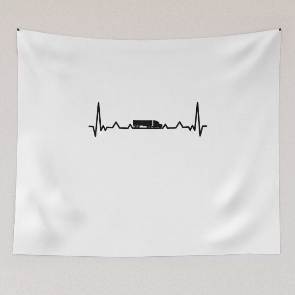Item preview, Truck Lorry Heartbeat Heart frequency designed and sold by lsvds.