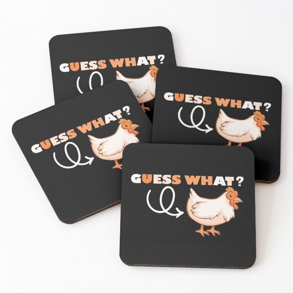 Item preview, Guess What Chicken Butt Shirt & More Funny What's Up Chicken Butt Stuff designed and sold by BAISSANE.