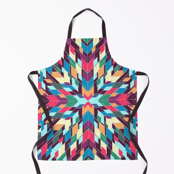 Item preview, Triangles 4 abstract tribal pattern designed and sold by mikath.