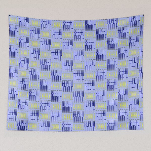 Item preview, inhale Exhale Repeat Chakra Ahimsa Asana Bandha Yoga designed and sold by BubblynBloom.