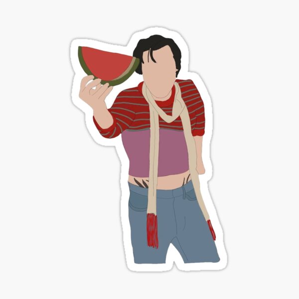 Harry Styles Watermelon Sticker For Sale By Graph Jv Redbubble 4567