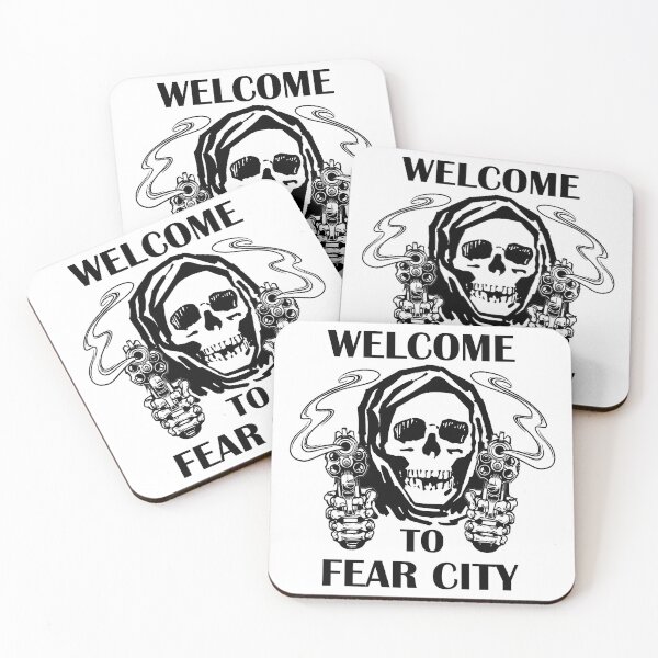 Item preview, New York; Fear City; designed and sold by StickerApe.