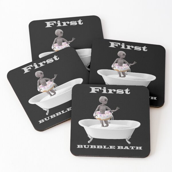 Item preview, An Alien's First Bubble Bath designed and sold by DELMEO.