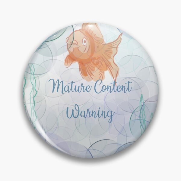 Item preview, MerMay Mature Content Logo designed and sold by LadyMars1000.
