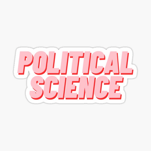 Political Science Sticker