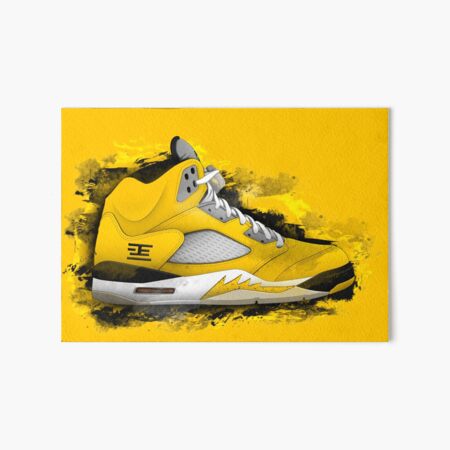 Jordan 5 tokyo yellow toe online