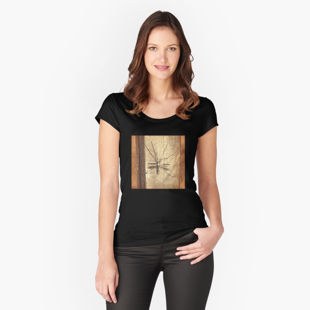 Item preview, Fitted Scoop T-Shirt designed and sold by OneDayArt.