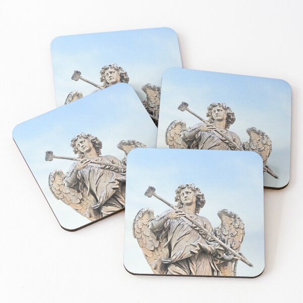 Item preview, Angel with Sponge Statue, Baroque Art, Sant'Angelo Bridge, Rome designed and sold by worldways.
