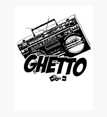 Ghetto Blaster Photographic Print