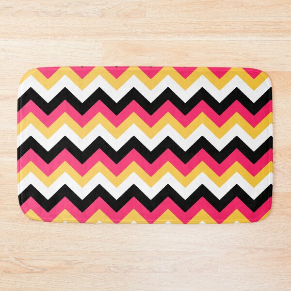 Item preview, Pink and Black Zigzag Pattern designed and sold by RougeAtelier.