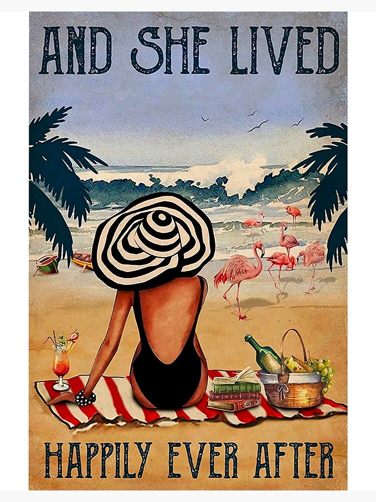 "And She Lived Happily Ever After Poster" Poster for Sale by amanda1989u | Redbubble