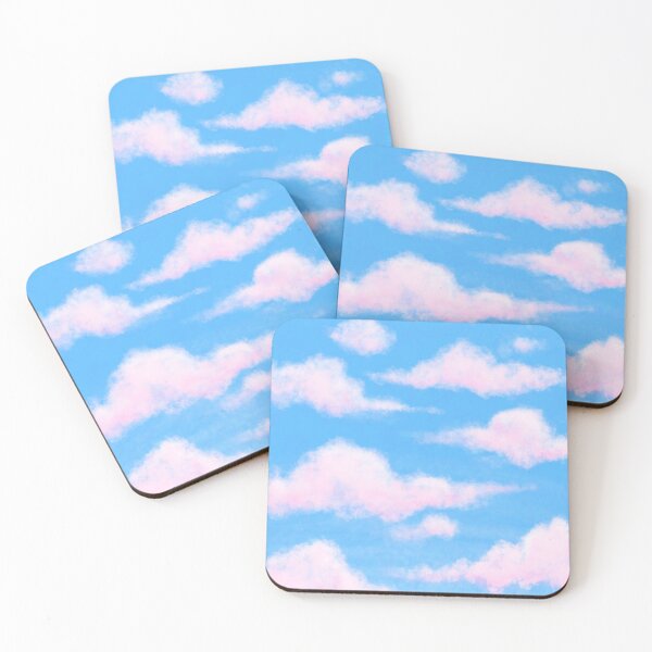 Item preview, Pinky Clouds designed and sold by DrawingBasic.