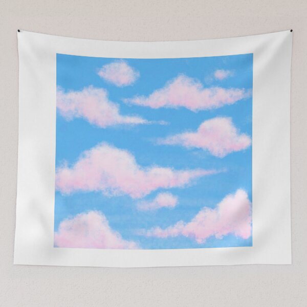 Item preview, Pinky Clouds designed and sold by DrawingBasic.