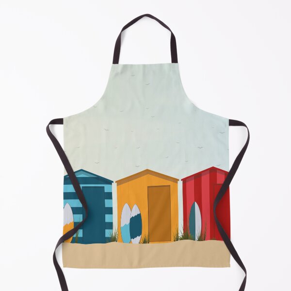 Item preview, Beach Huts And Surfboards designed and sold by XavierWendling.