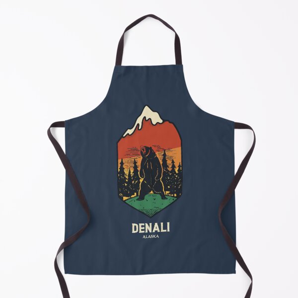 Artikelvorschau, Denali, Alaska entworfen und verkauft von sillyaprons.