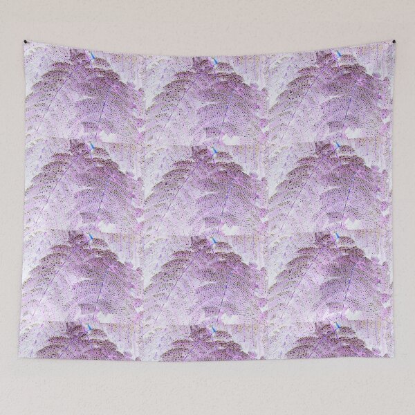 Item preview, Lavender Forest Ferns and Dewdrops designed and sold by Digitalcrone.
