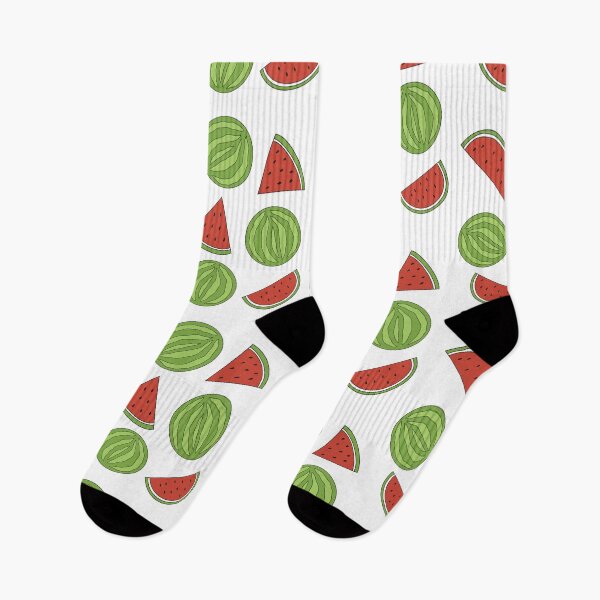 Artikelvorschau, Wassermelonen-Aufkleber-Pack (weißer Hintergrund) entworfen und verkauft von Shoomoodle.