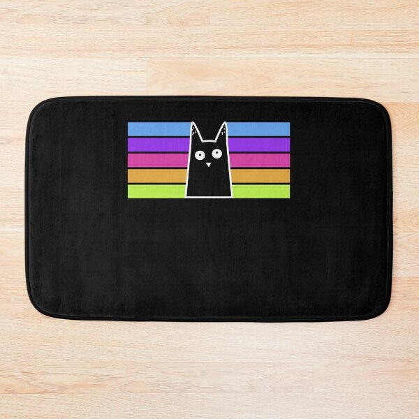 Item preview, retro colorful cat  designed and sold by pirminio.