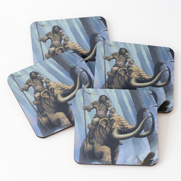 Item preview, Frost Giant on Mammoth designed and sold by DeanSpencerArt.