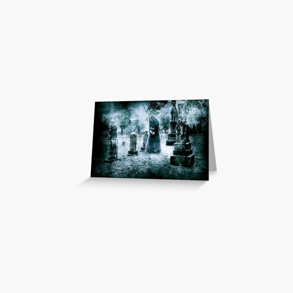 Tombstone Offering Greeting Card
