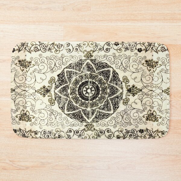 Item preview, Asian culture Turkish ornaments faded rug Pattern Istanbul Middle eastern Muslim art designed and sold by conceptDVS.