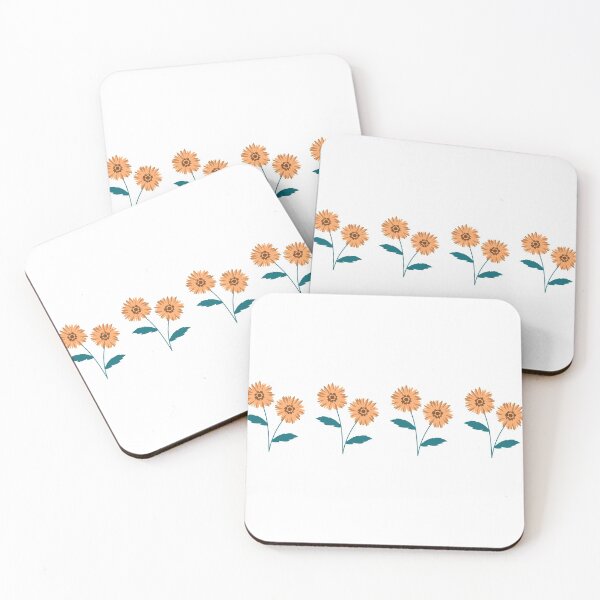 Item preview, straight line pattern retro floral leaves vsco design designed and sold by anins-azuree.