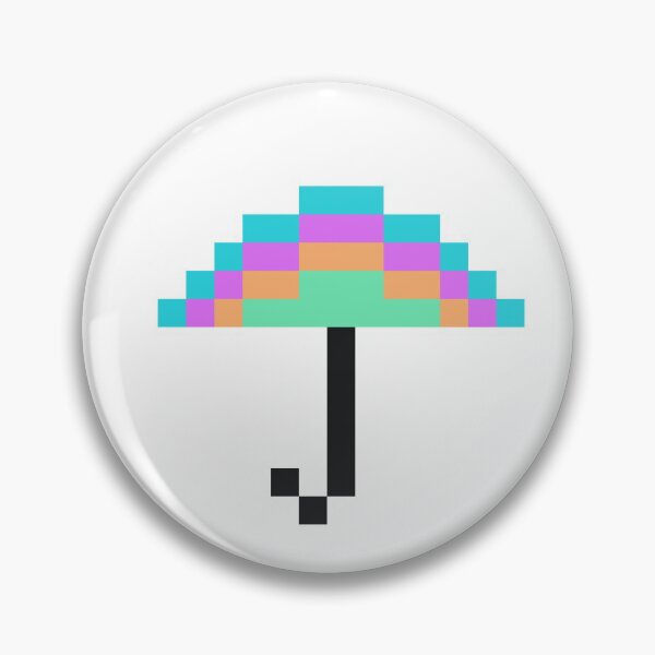 Artikelvorschau, 8-Bit Pixel Art Umbrella entworfen und verkauft von Zoe Gavrilovic.