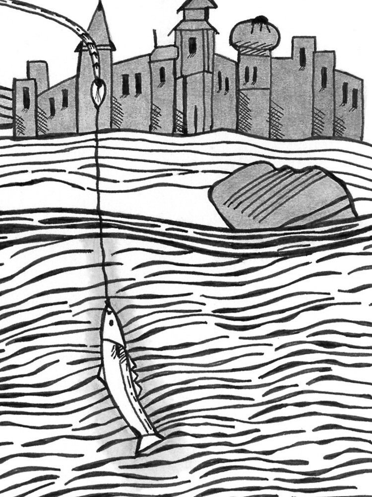 Fourteenth-Century Fishing by hoxtonboy