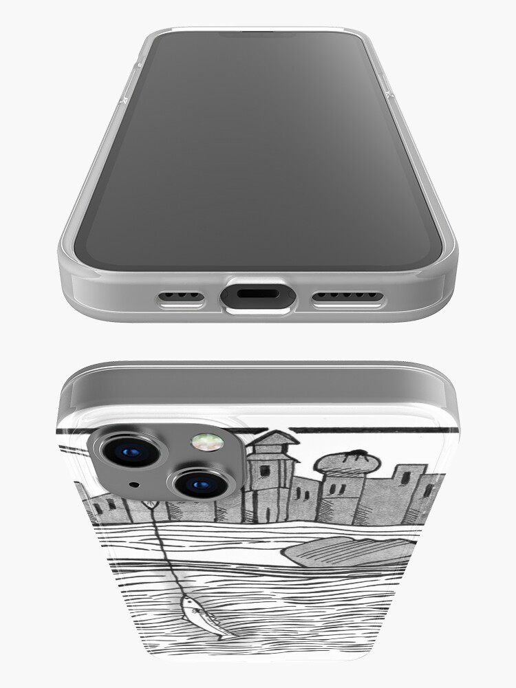 Alternate view of Fourteenth-Century Fishing iPhone Case