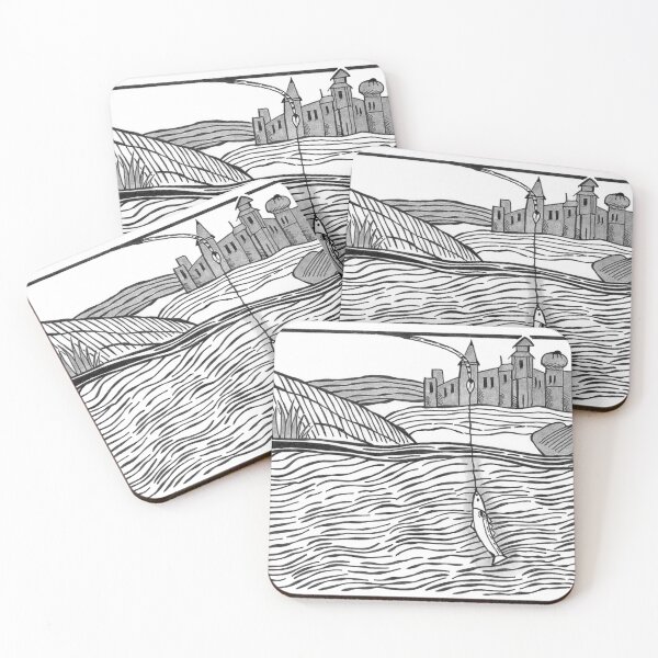 Item preview, Fourteenth-Century Fishing designed and sold by hoxtonboy.