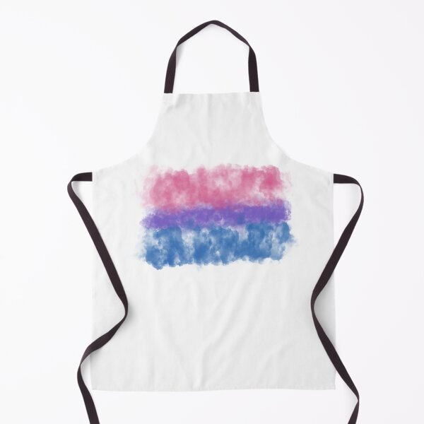 Item preview, Bisexual Pride Flag - Clouds designed and sold by SkipDraws.