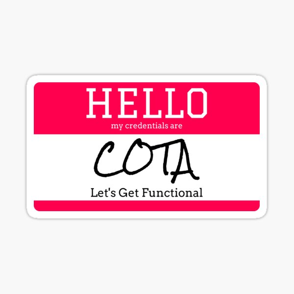 Artikel-Vorschau von Hallo, meine Anmeldeinformationen sind COTA. Lassen Sie uns funktionsfähig werden, designt und verkauft von TheOTwardrobe.